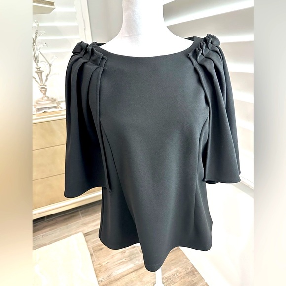 Gracia Top, Draping Over Arms and Sleeveless, Size L - Picture 1 of 9